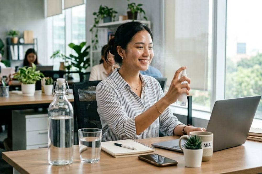 Apakah Office Air Theory Bikin Wajah Kusam?