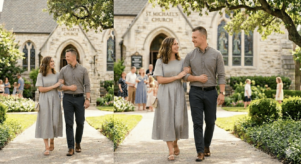 5 Outfit Keluarga untuk Jumat Agung, Stylish dan Tetap Sopan (1)