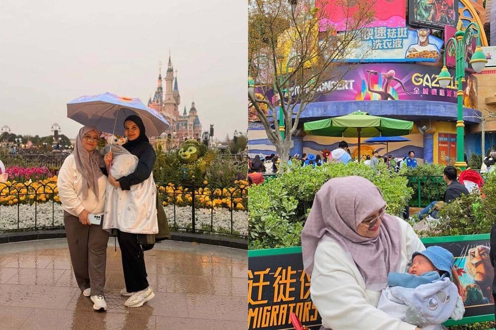 Potret Anak Ketiga Zaskia Sungkar Ikut Liburan di Disneyland Shanghai