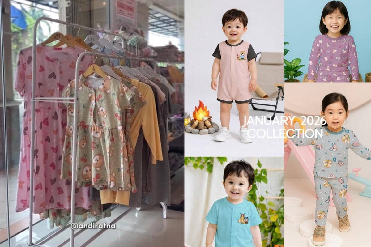 gambar kumpulan tren baju anak