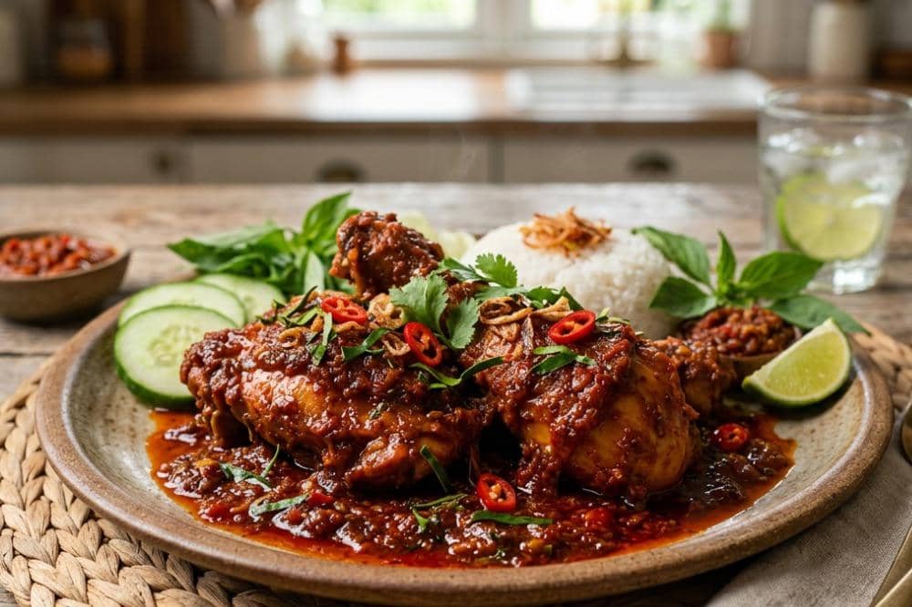 Resep Ayam Bumbu Merah, Enak dan Mudah Dibuat