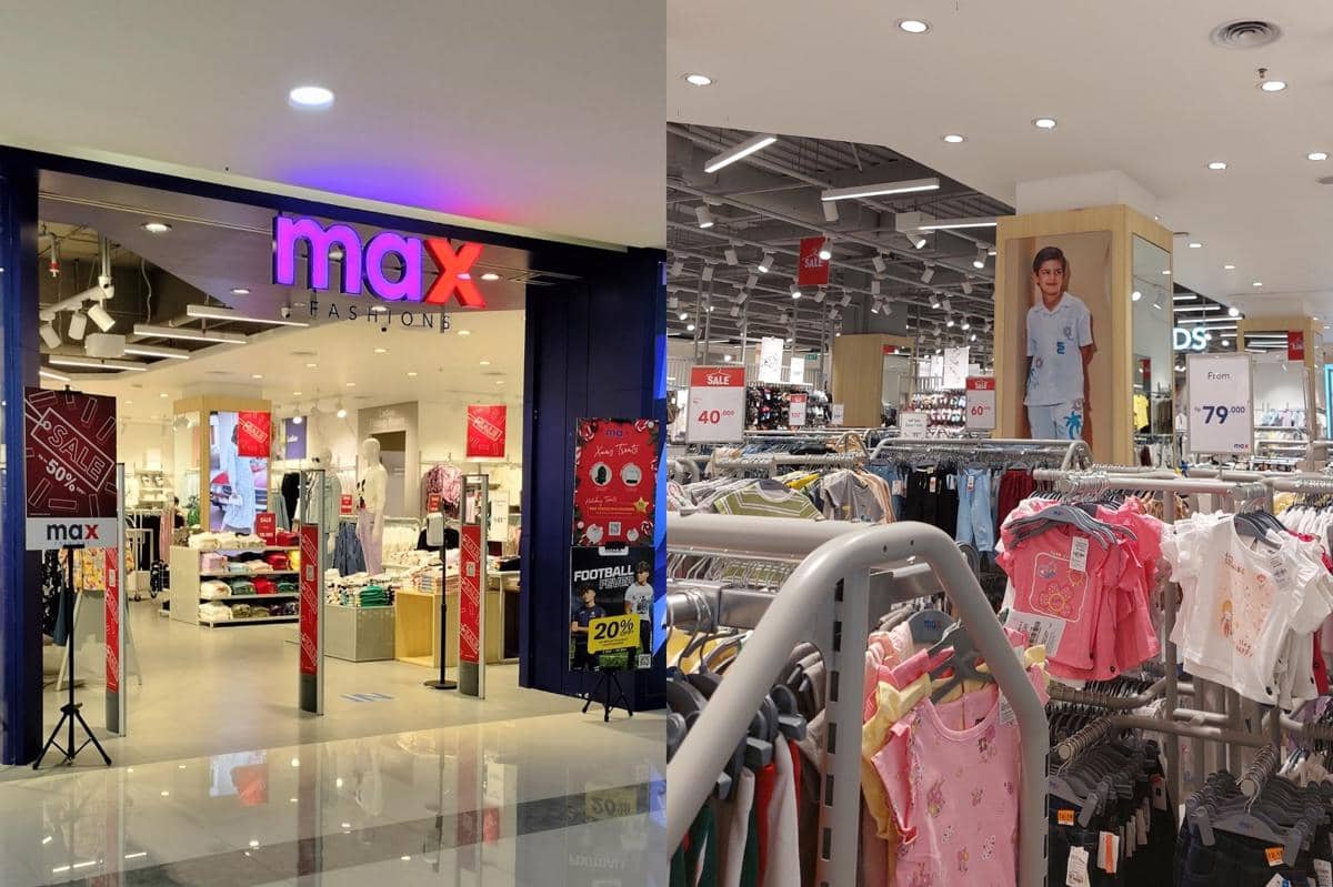 toko peralatan baju anak Max Fashion
