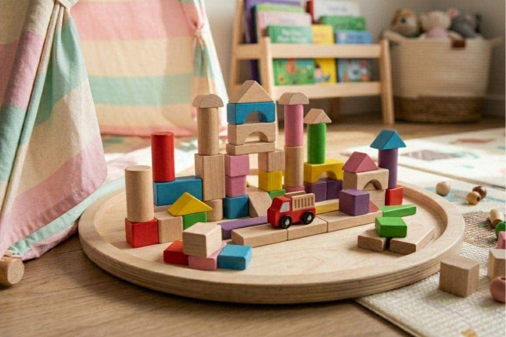 Balok kayu anak