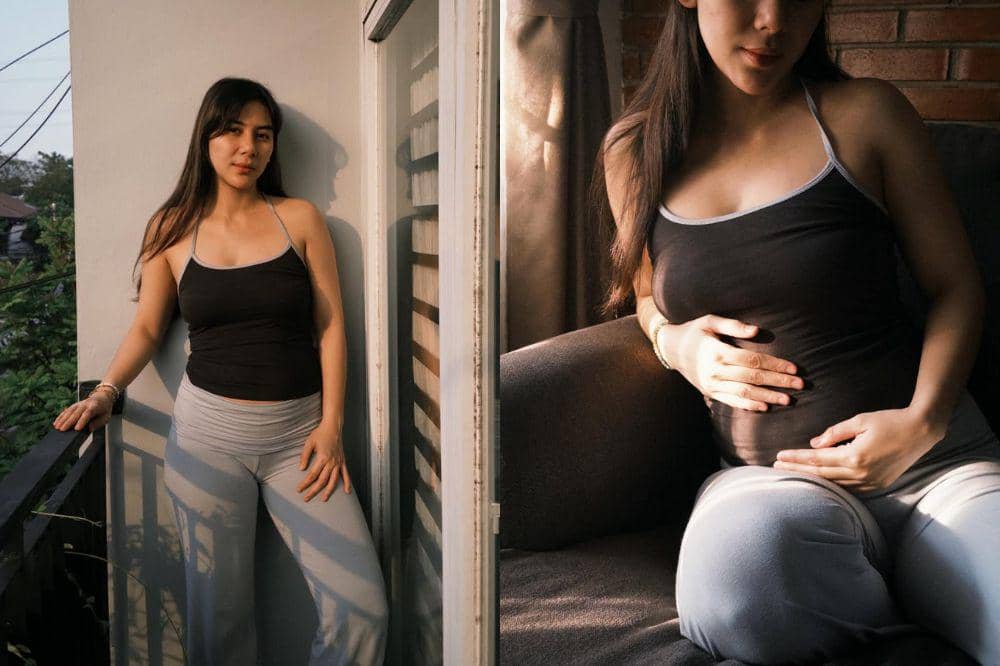7 Foto Adinda Thomas Pamer Baby Bump Kehamilan Pertama