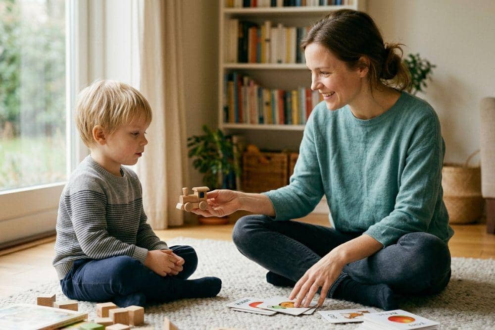 ilustrasi anak speech delay