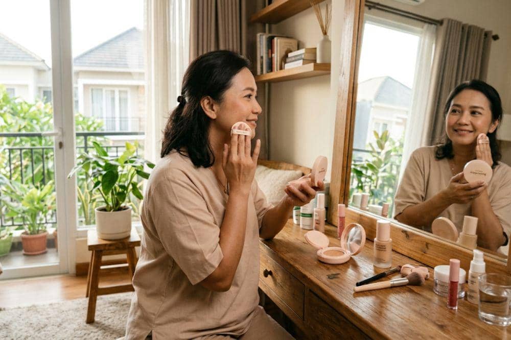  Hybrid Makeup–Skincare Jadi Tren 2026