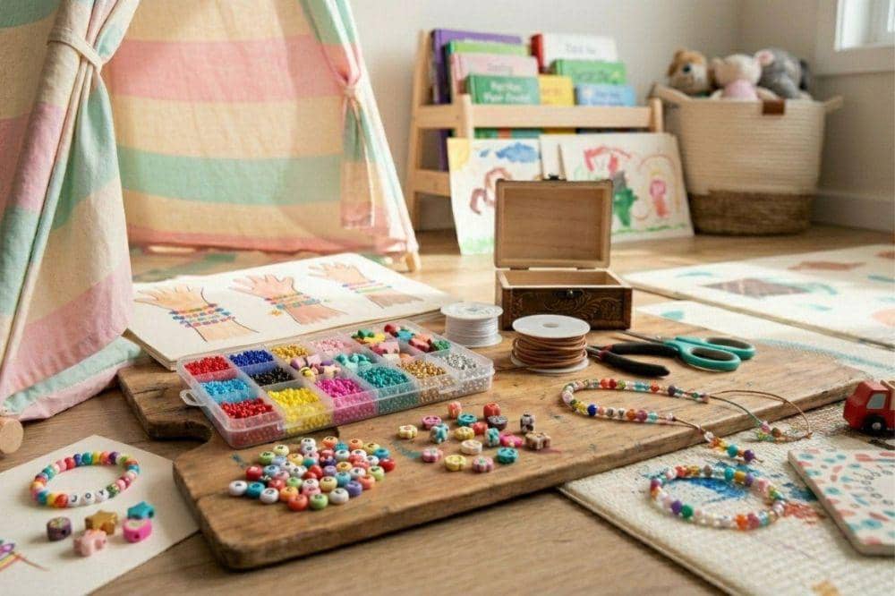 Manik-manik untuk membuat gelang