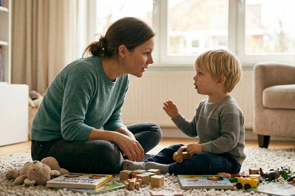 ilustrasi anak speech delay