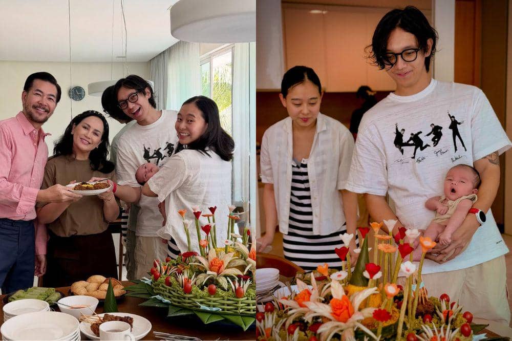 Dhika Himawan dan Brandon Salim Rayakan 40 Hari Kelahiran Anaknya