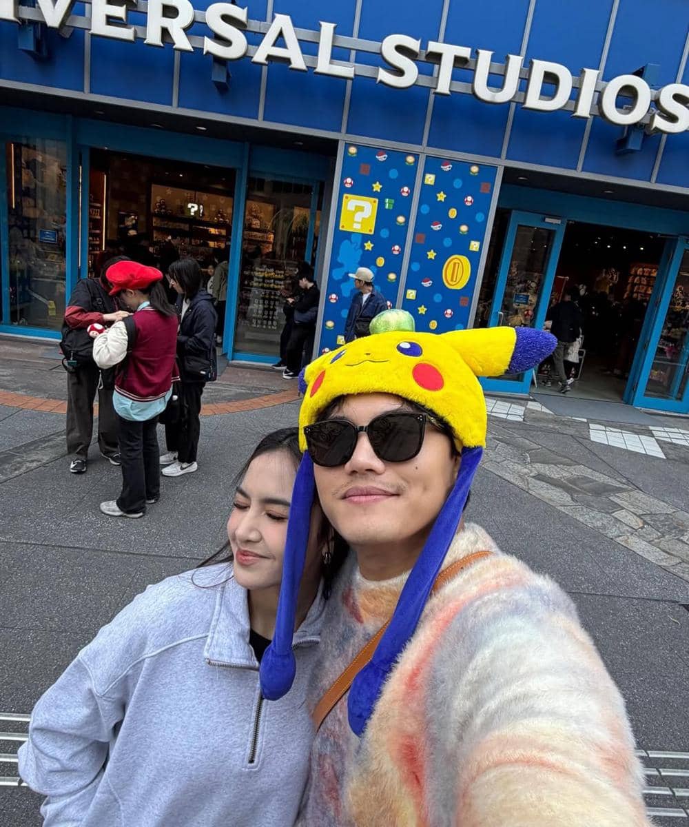 Gaya Mahalini dan Rizky Febian Liburan ke Jepang 5.jpg