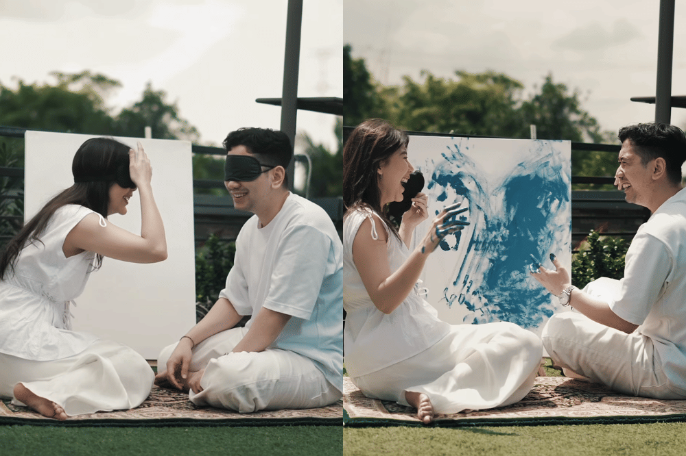 Momen Gender Reveal Kehamilan Adinda Thomas, Siap Sambut Bayi Laki-Laki