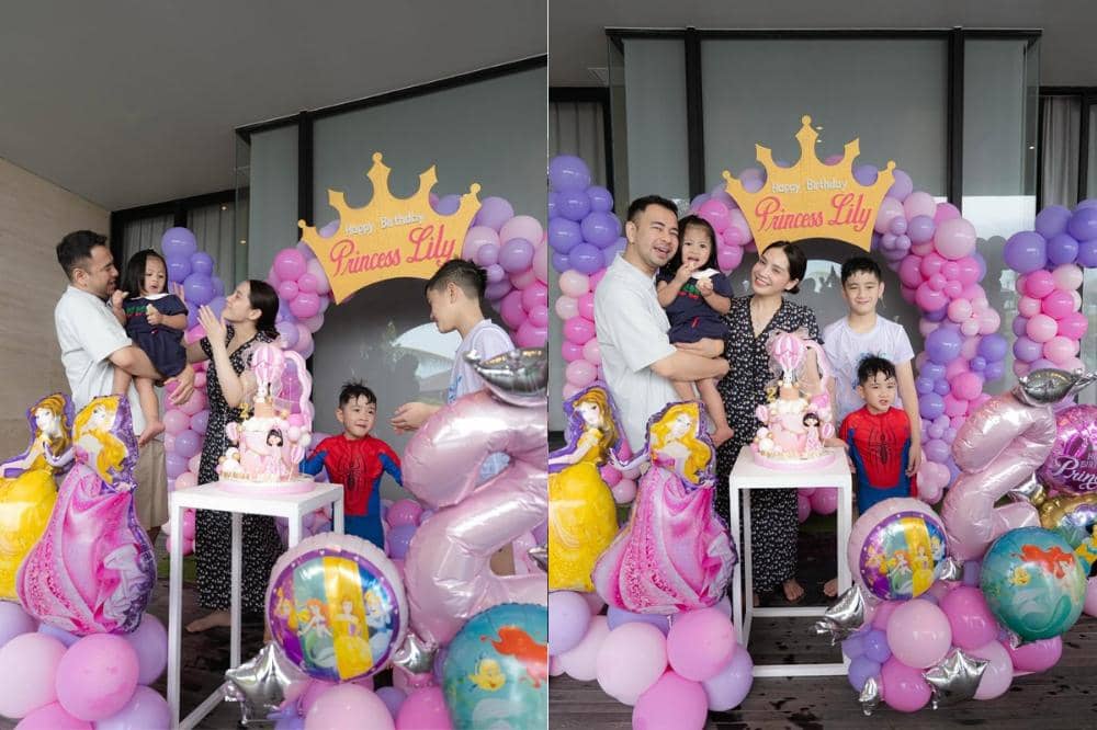 Perayaan ulang tahun Lily anak Raffi Ahmad dan Nagita Slavina yangke-2
