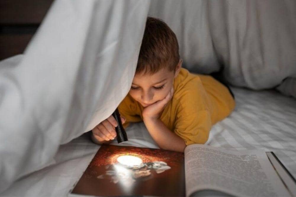 Anak aktif di malam hari