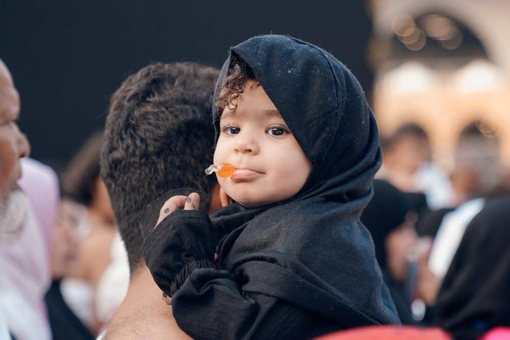 ilustrasi anak berhaji