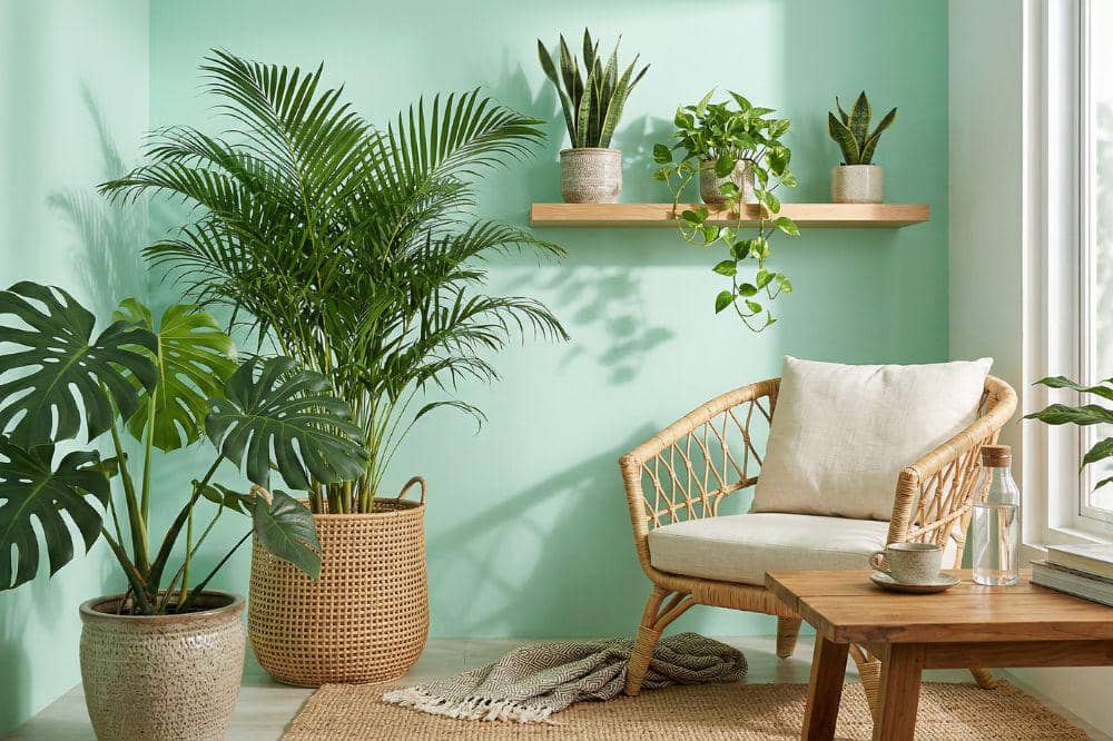10 Ide Cat Tembok Warna Hijau Mint untuk Ruang Tamu 4