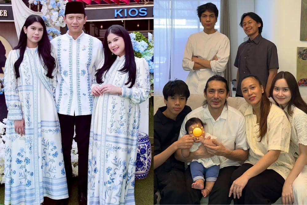 11 Artis yang Punya Anak dengan Jarak Usia Belasan Tahun