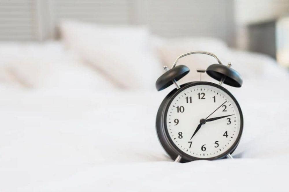 Jam tidur yang disiplin