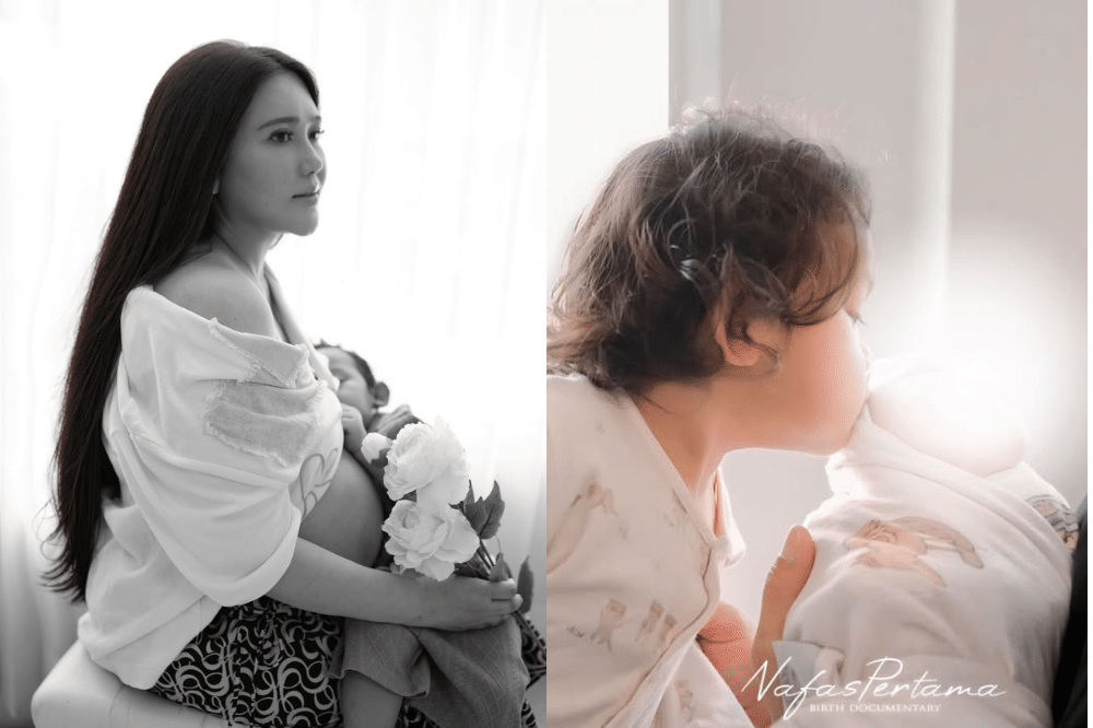 Via Vallen Lakukan Tandem Nursing Demi Nutrisi Kedua Anaknya