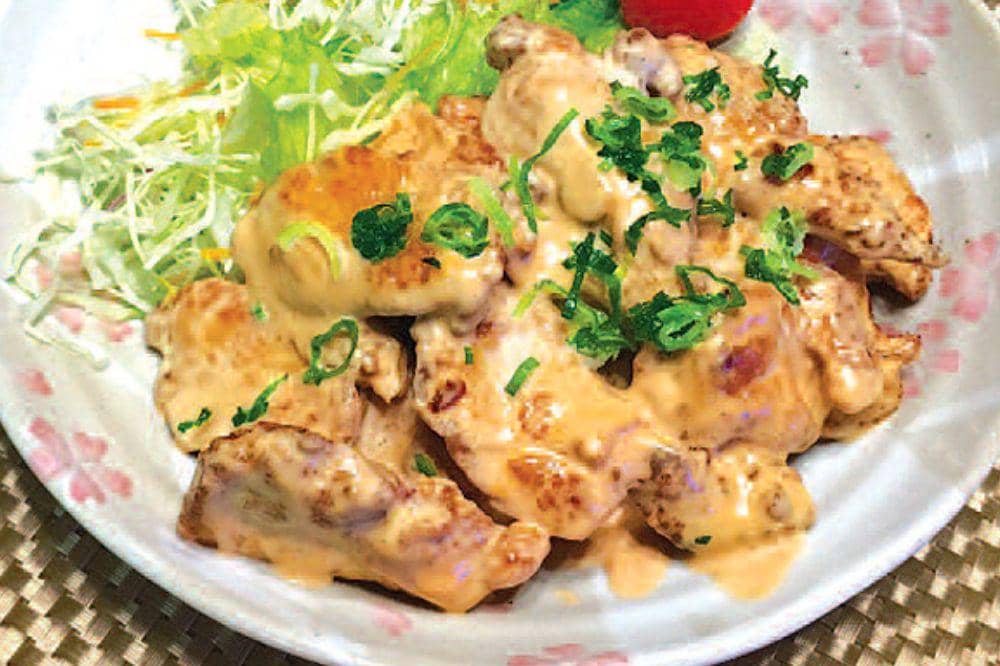 Resep Japanese Garlic Chicken Mayo, Dada Ayam Juicy Cuma 15 Menit