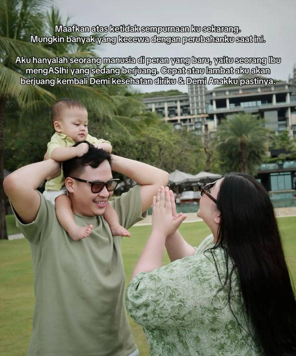 Kerap Dicibir Gendut, Clarissa Putri Curhat Perjuangan Menyusui Lino (4).jpg
