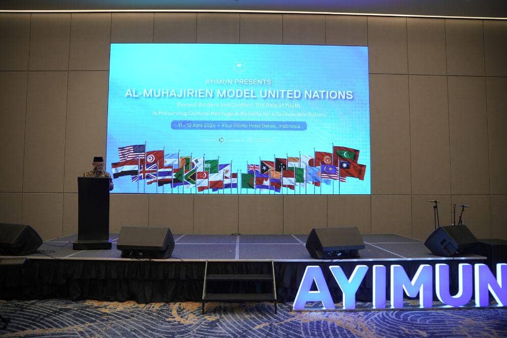 Simulasi Konferensi Internasional Al-Muhajirin di Bekasi