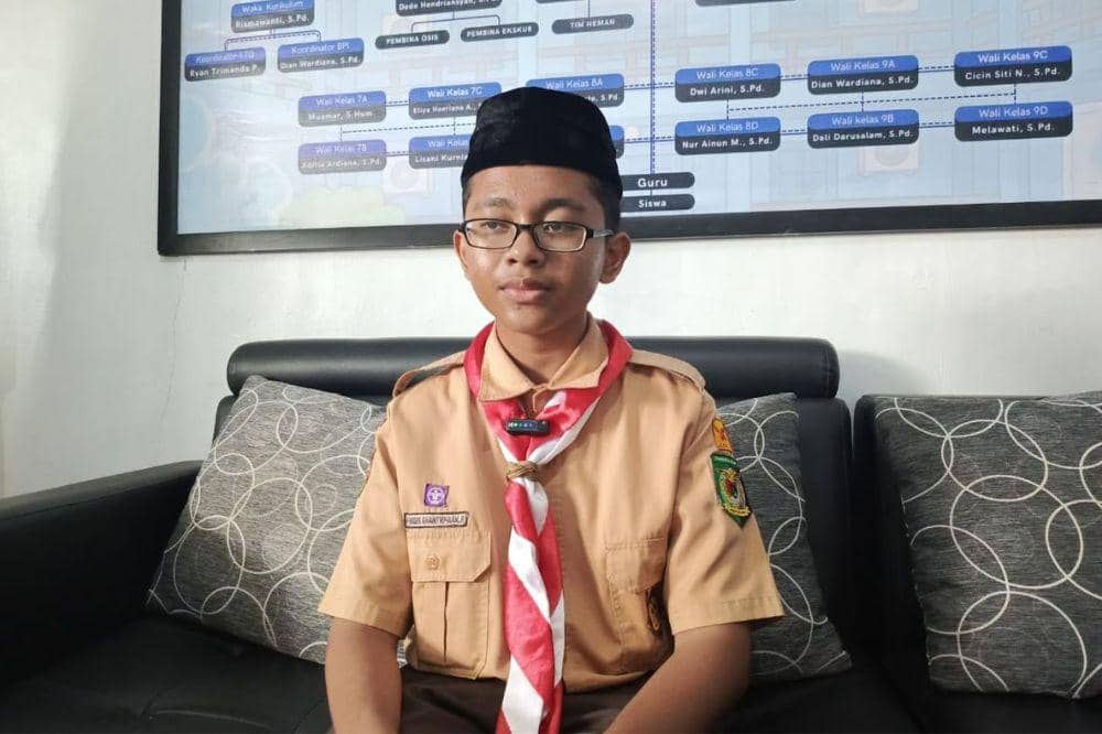 Firoos Siswa SMP Asal Subang Temukan Celah Sistem NASA dan Raih Penghargaan