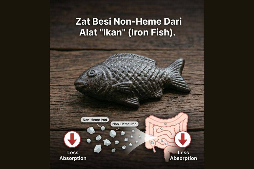 Zat besi pada Lucky Fish Iron
