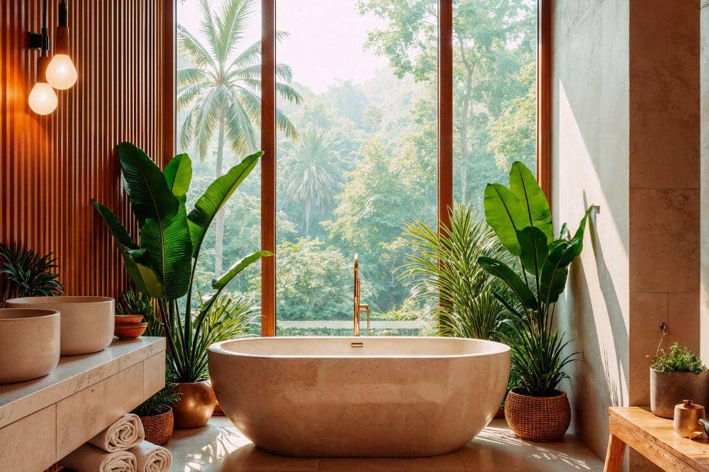 10 Inspirasi Kamar Mandi Mewah ala Hotel Bintang Lima