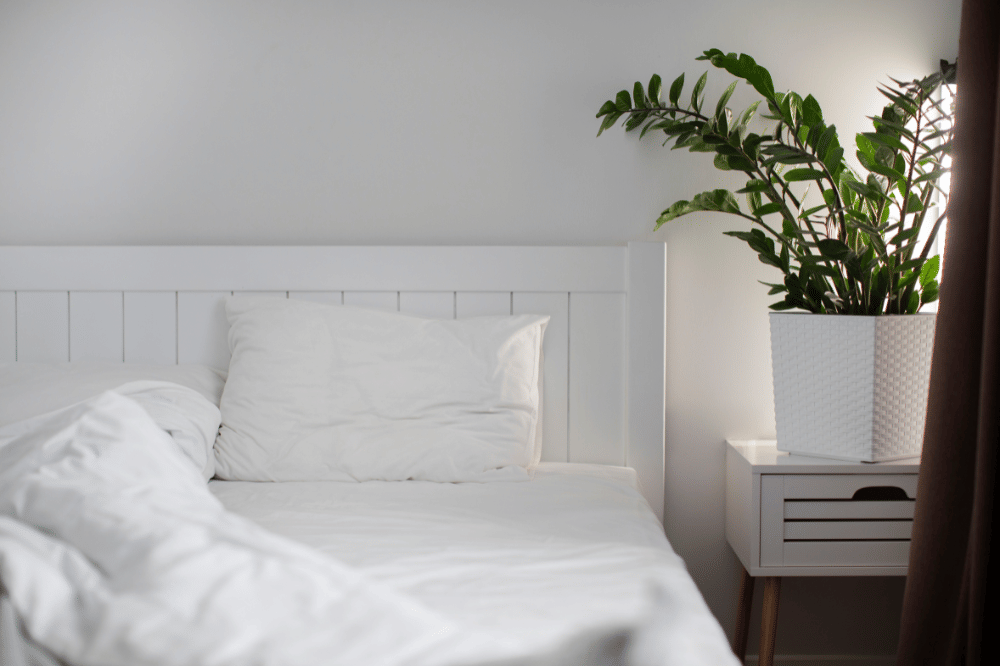 10 Ide Cat Tembok Warna Putih untuk Kamar Tidur yang Elegan