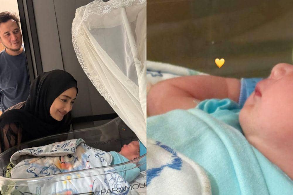 Momen Tengku Firmansyah dan Cindy Fatika Bahagia Sambut Cucu Pertama