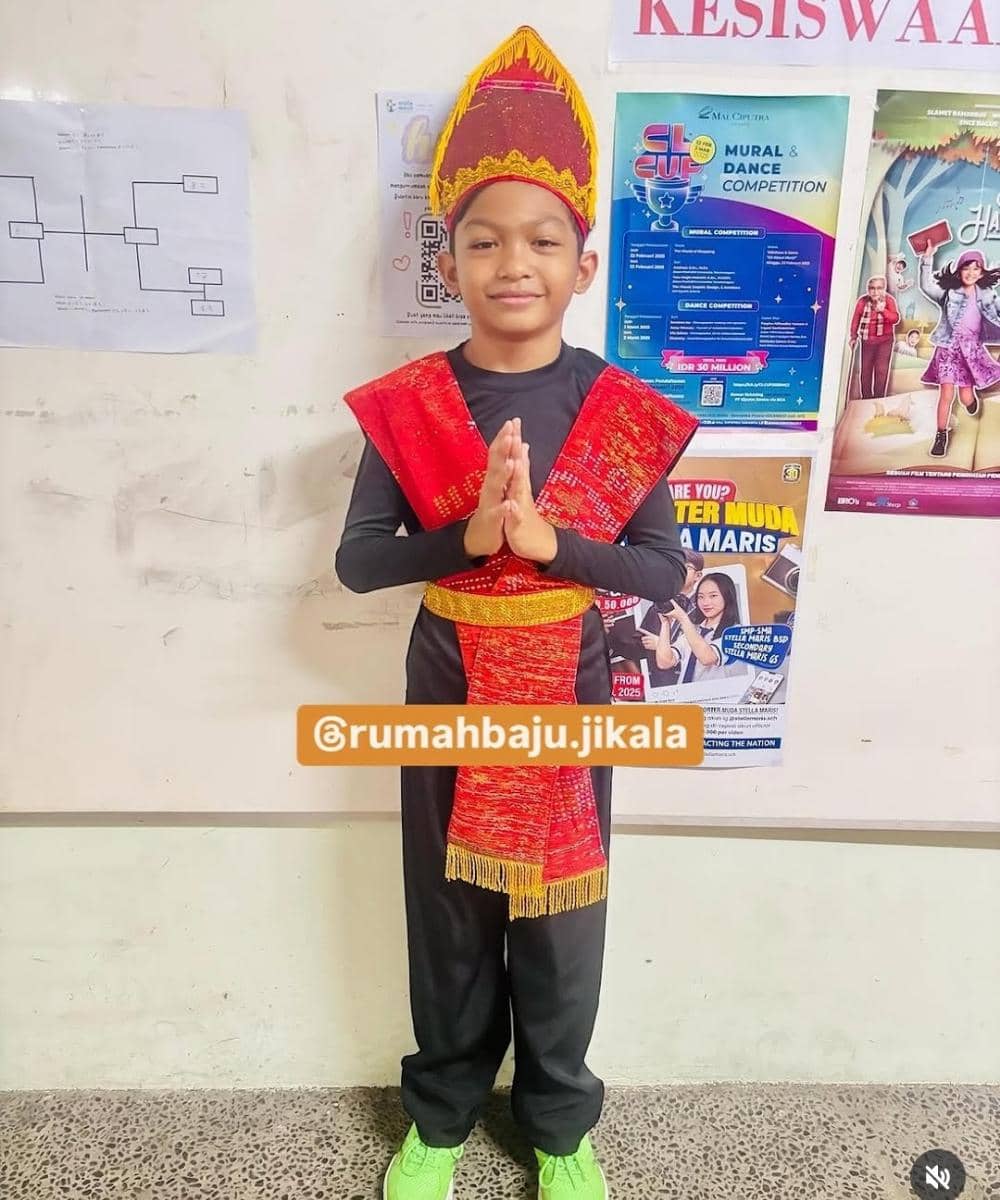 Baju adat toko Rumah Baju Jikala