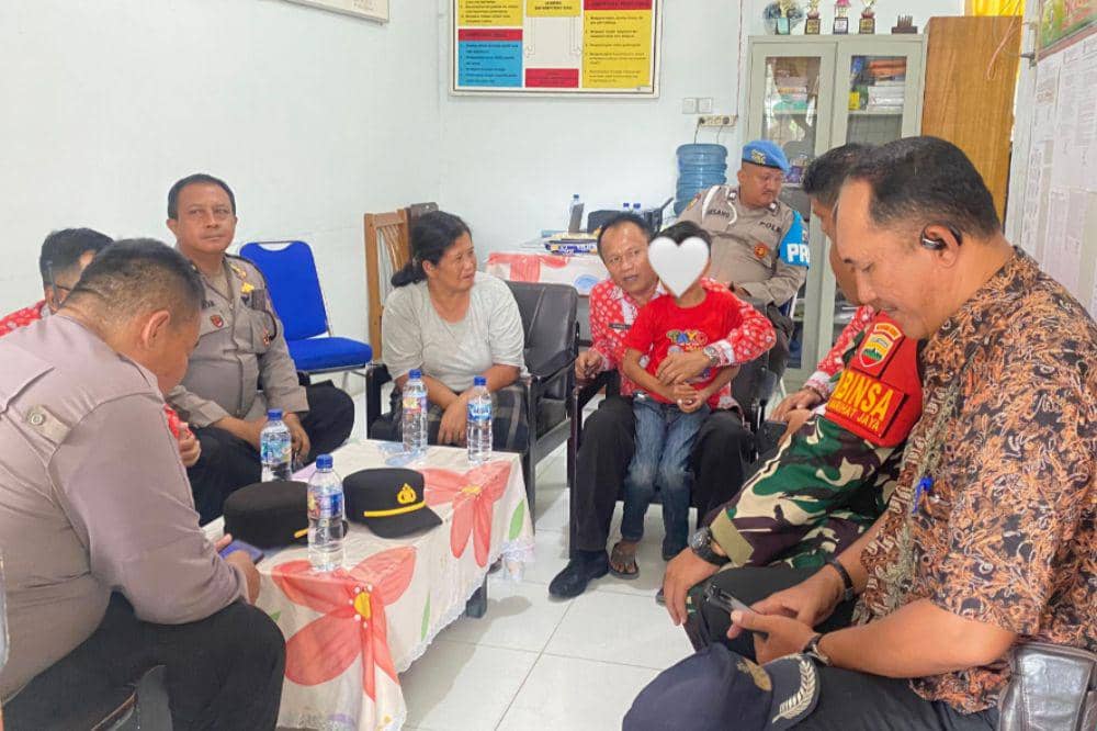 luka lebam murid SD oleh sang ayah