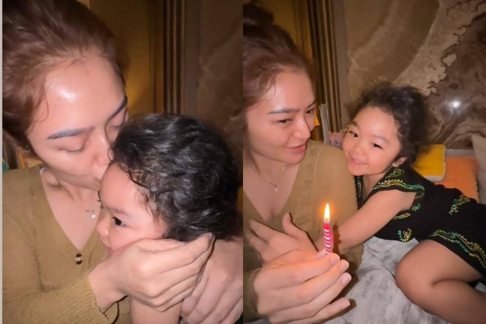 Doa Papa Krisjiana dan Mama Sibat di Ulang Tahun Xarena ke-4