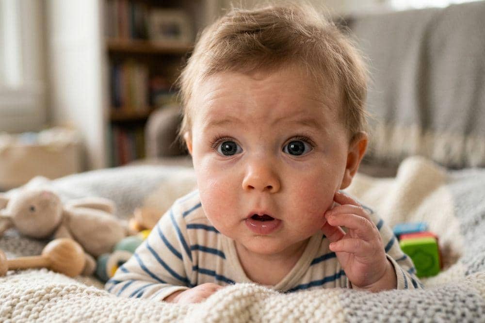 Bayi Penasaran Ternyata Tanda Cerdas Sejak Dini, Ini Penjelasannya