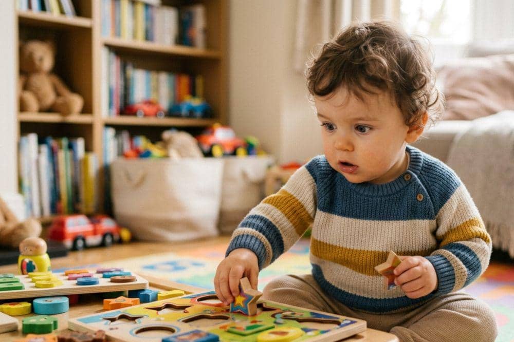 Bayi penasaran ternyata tanda cerdas sejak dini