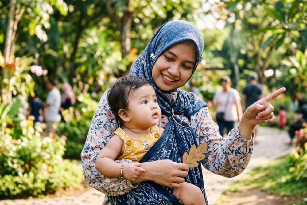 Bayi penasaran ternyata tanda cerdas sejak dini