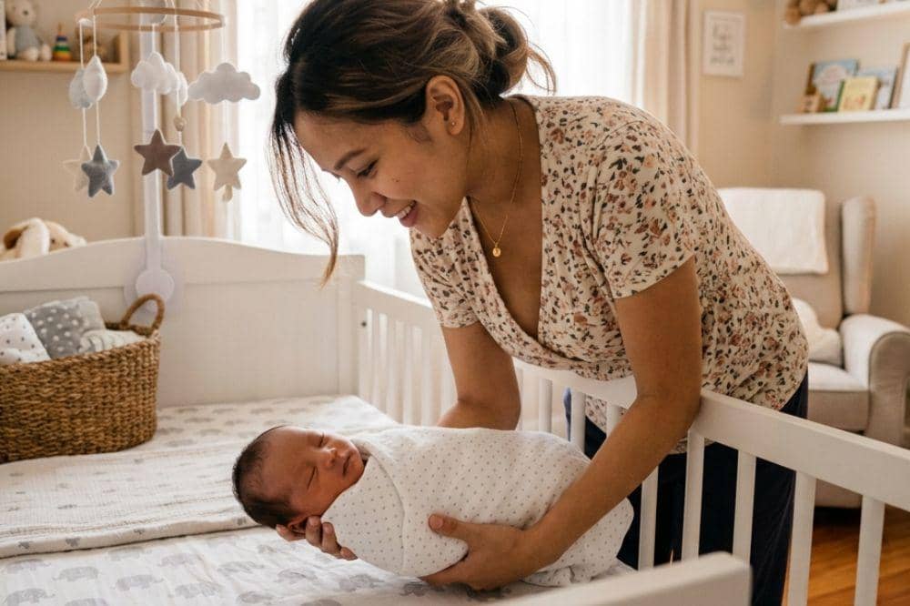 Cara memindahkan bayi ke tempat tidur tanpa terbangun