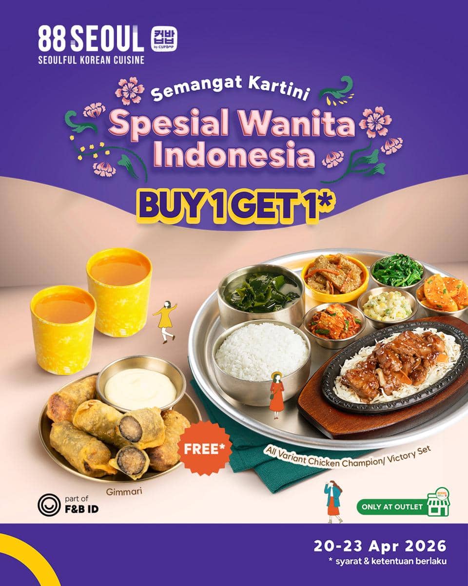 7 Promo Hari Kartini, Jangan Sampai Terlewat!