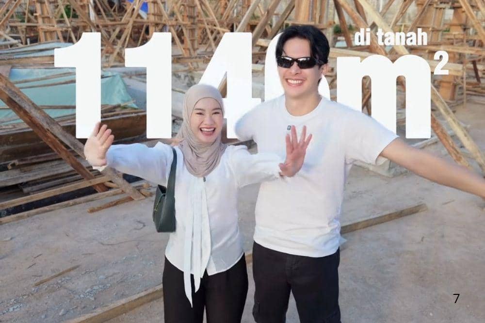 Rumah Baru Rey Mbayang dan Dinda Hauw Dirancang Sesuai Kebutuhan
