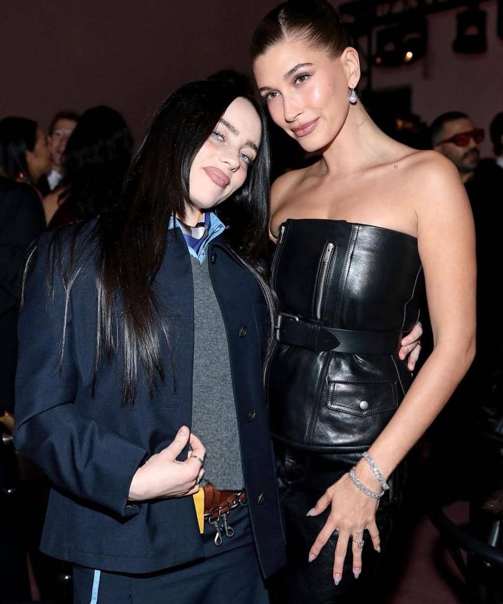 Billie Eilish dan Hailey Bieber 