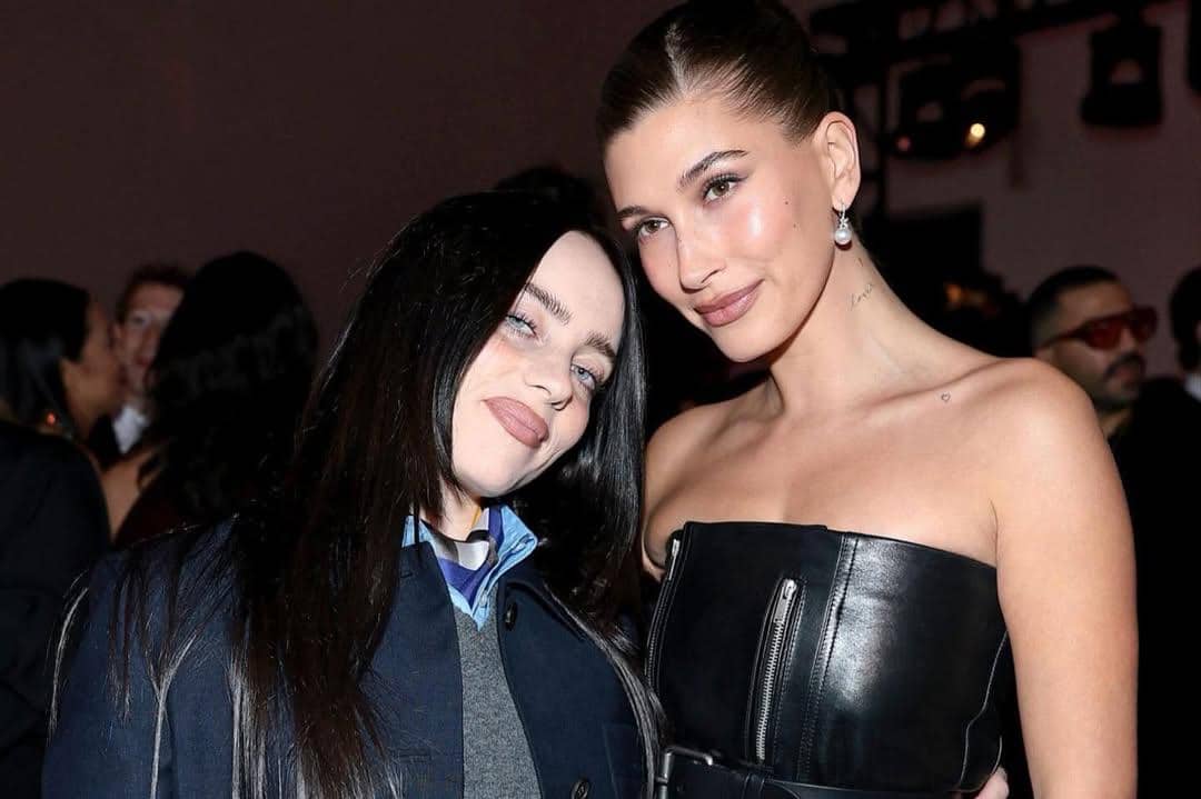 Kisah Persahabatan Billie Eilish dan Hailey Bieber, Saling Mengagumi