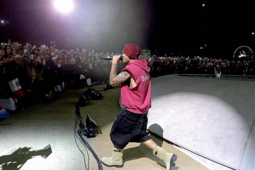 Justin Bieber di Coachella 2026