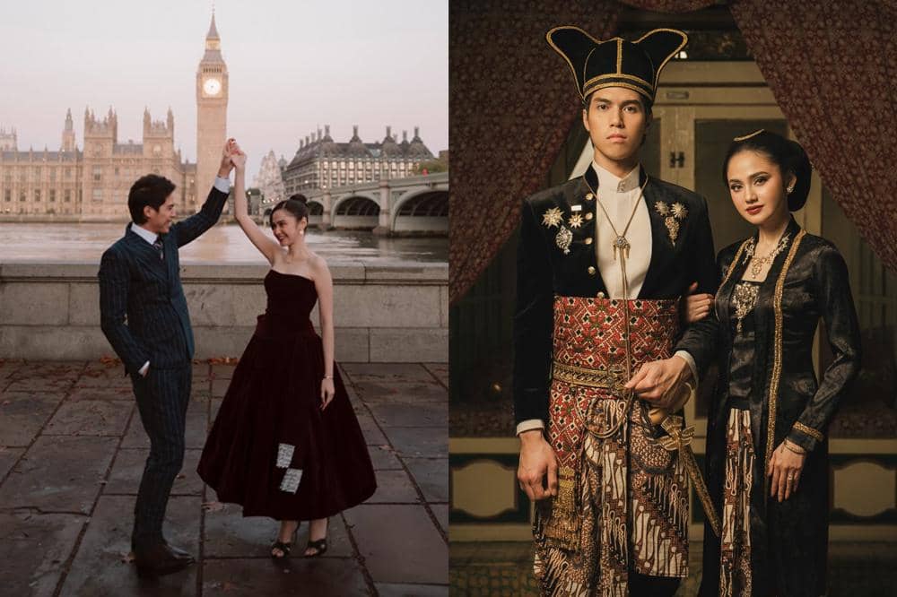 7 Gaya El Rumi dan Syifa Hadju saat Foto Pre-Wedding, Baju Adat hingga Klasik