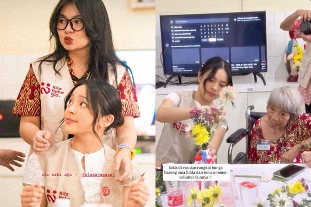 Inspiratif! Eca Aura Merayakan Hari Kartini di Panti Jompo