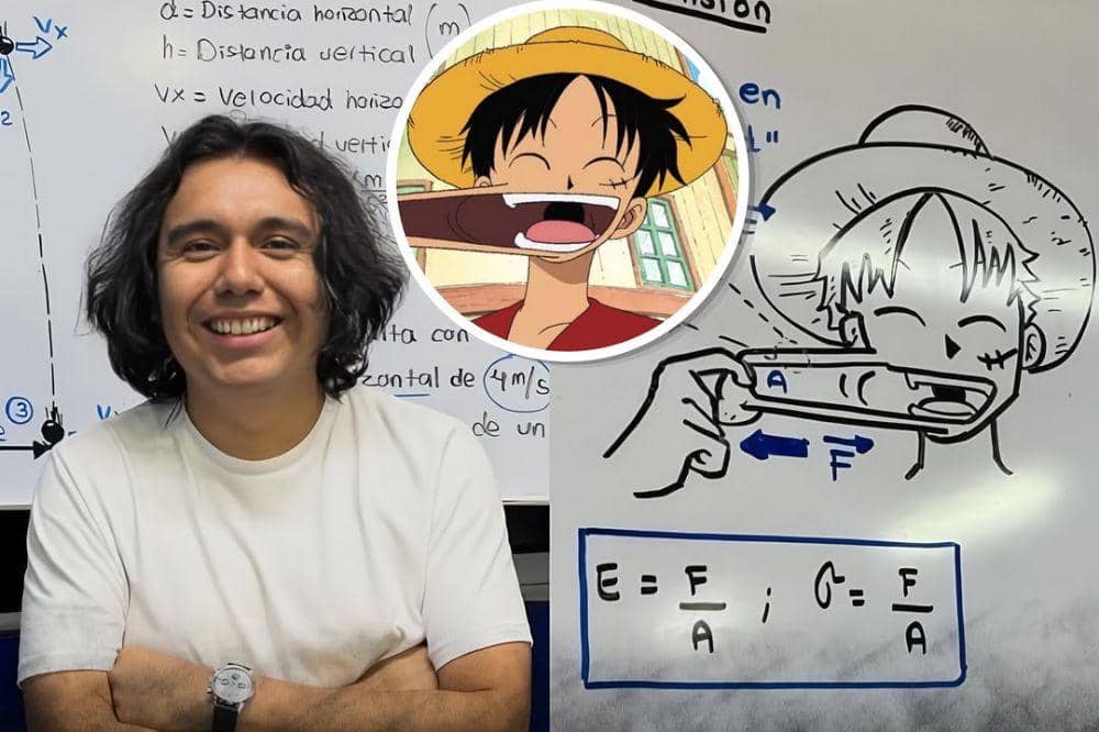 Guru Fisika di Meksiko Gunakan Karakter One Piece agar Lebih Mudah Dipelajari