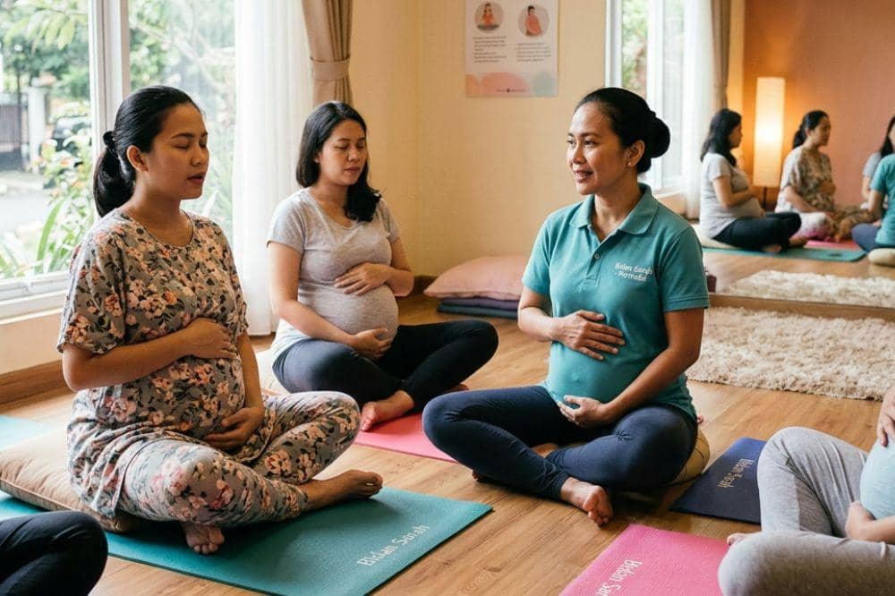 Kelas prenatal untuk ibu hamil