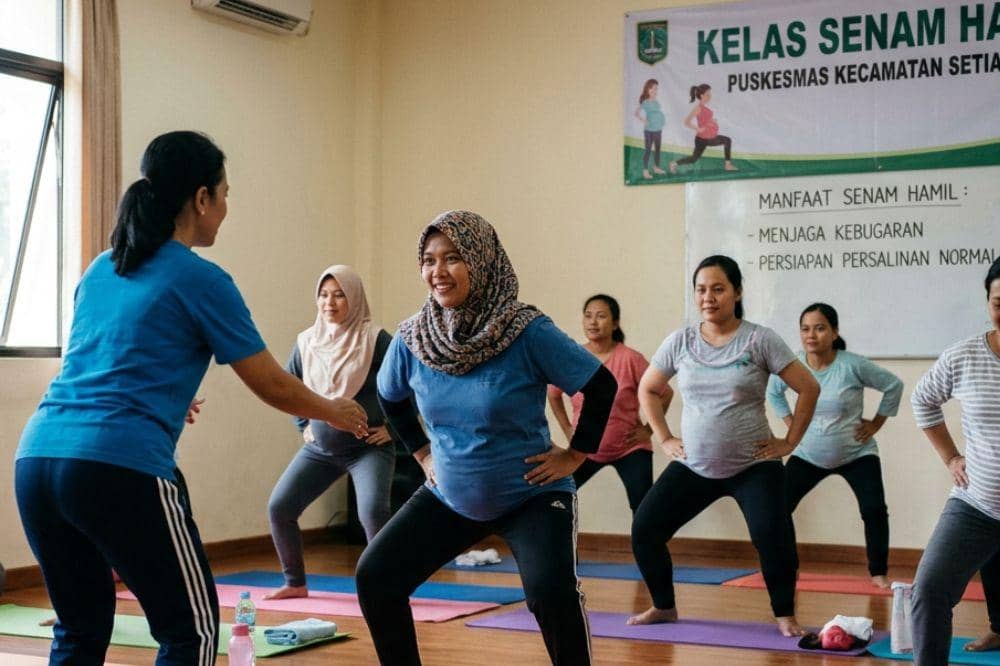 Kelas prenatal untuk ibu hamil