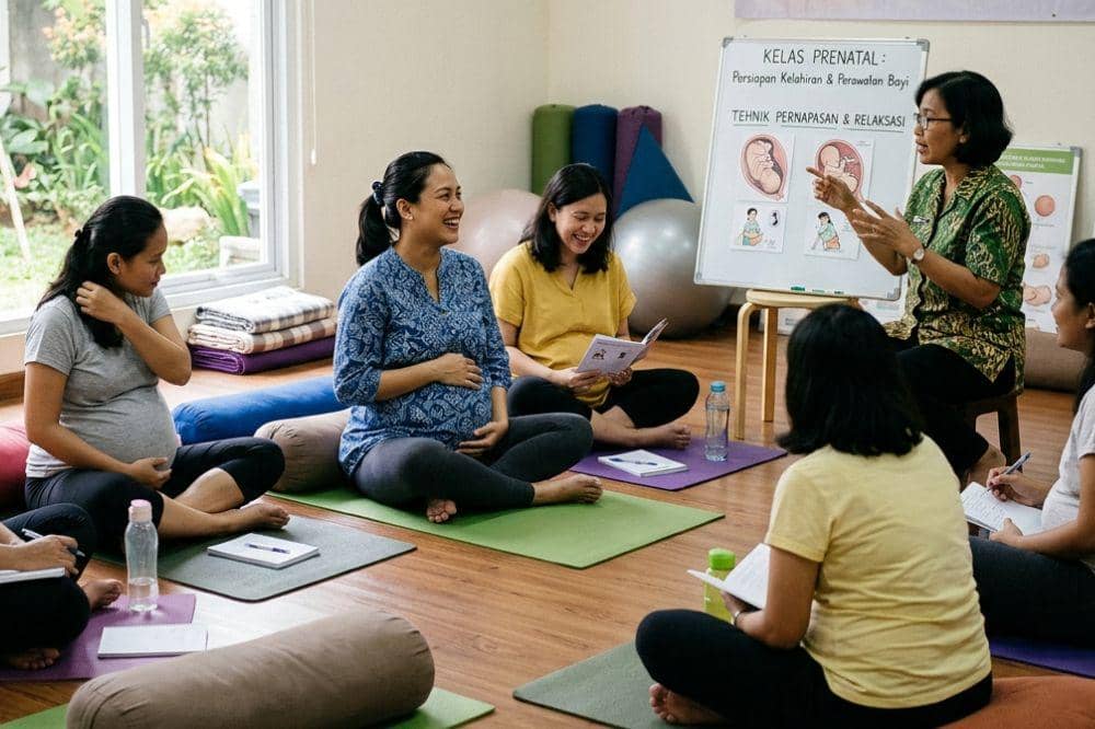 Kelas prenatal untuk ibu hamil