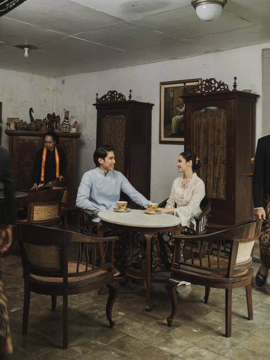 ide prewedding el rumi dan syifa hadju