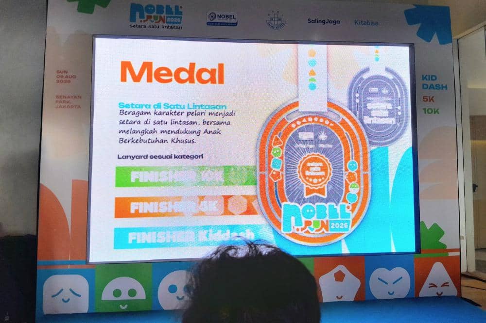 Press conference Nobel Run di Senayan Park